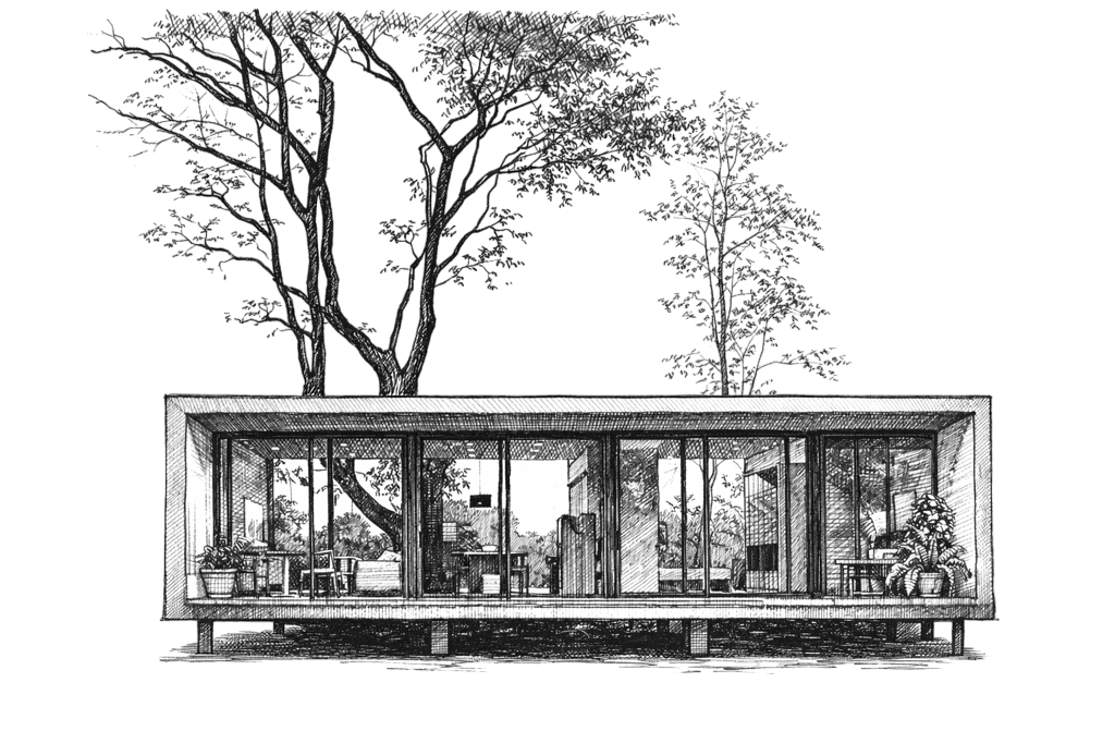 Sati — architectural illustration
