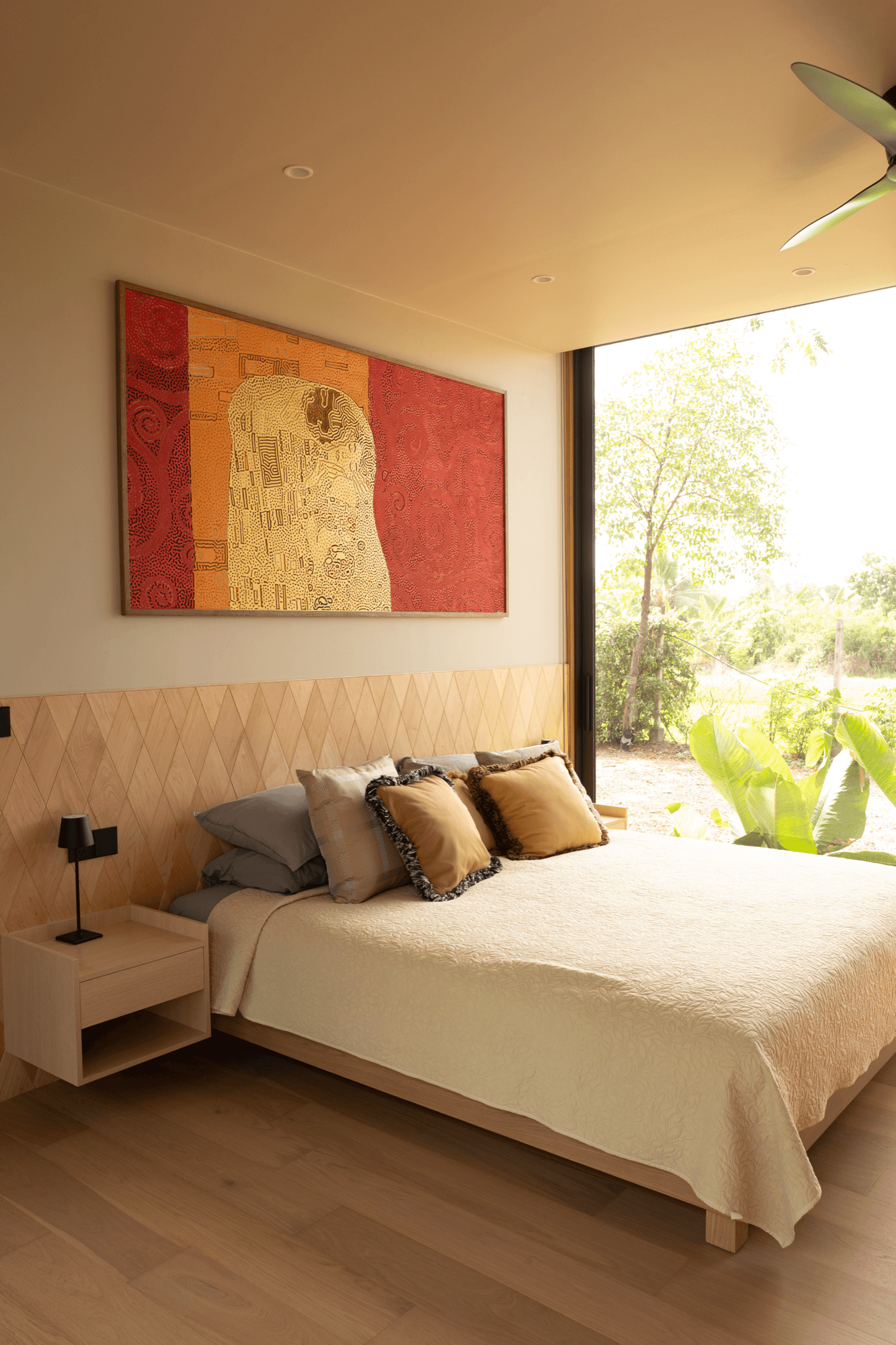 Luxury home front view