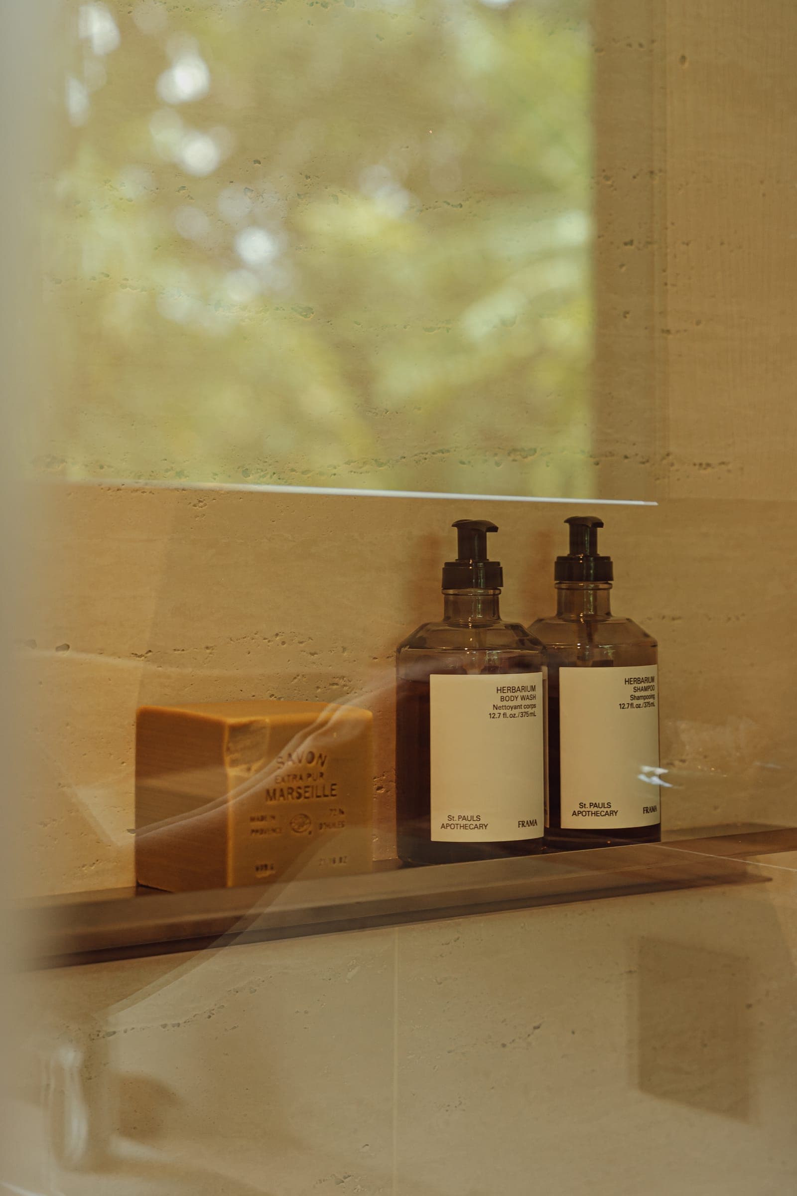 Bathroom — stone overview